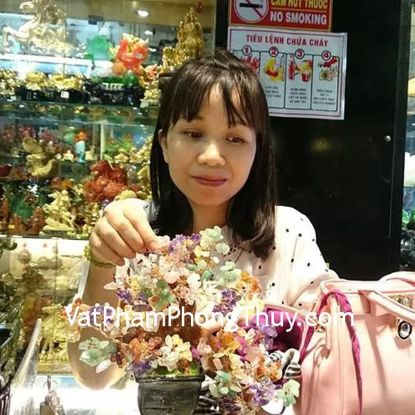 Chị Hương - Khách hàng mua Cây tài lộc 6 màu KC006 và Chuỗi ngọc cẩm lãm S6107-1752
