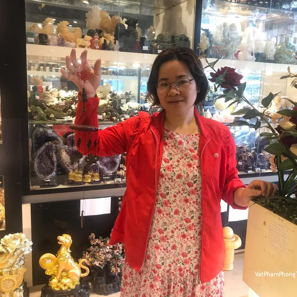 Chị Liên - Khách hàng mua Chuông gió hồ lô gỗ 6 chuông CG1220.