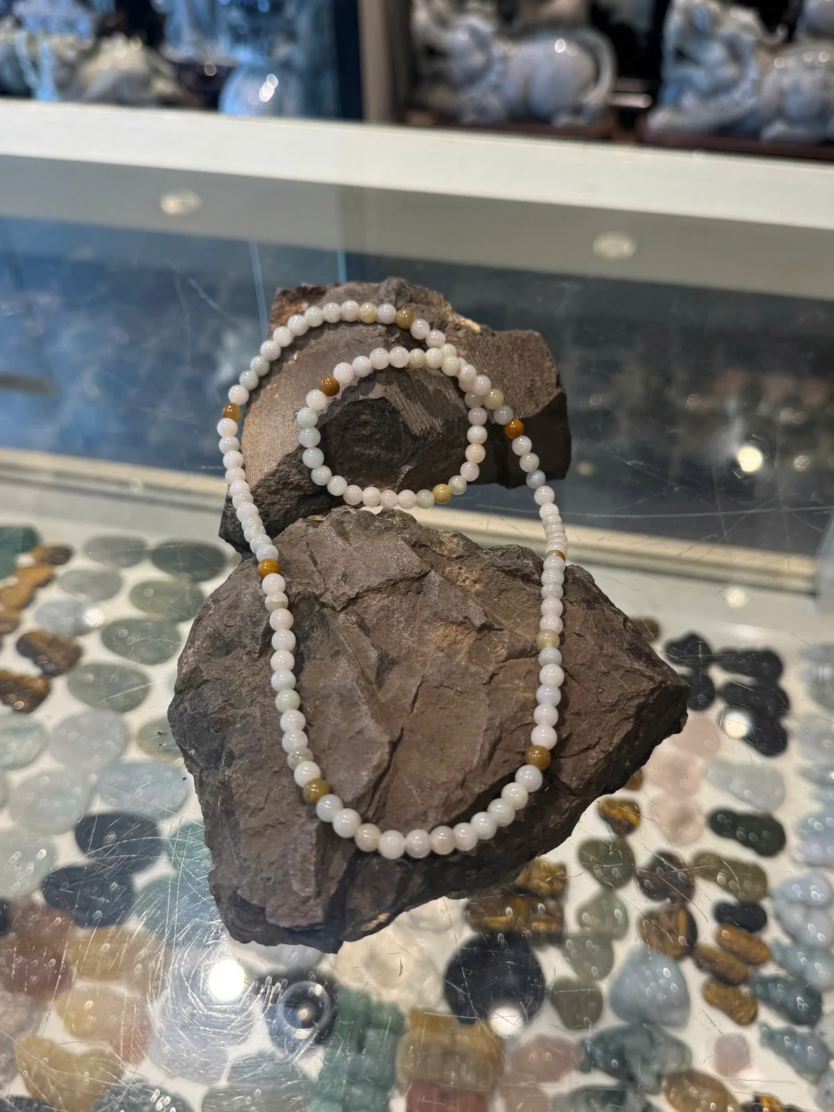 Vòng đeo cổ Phỉ thúy nhỏ S6143