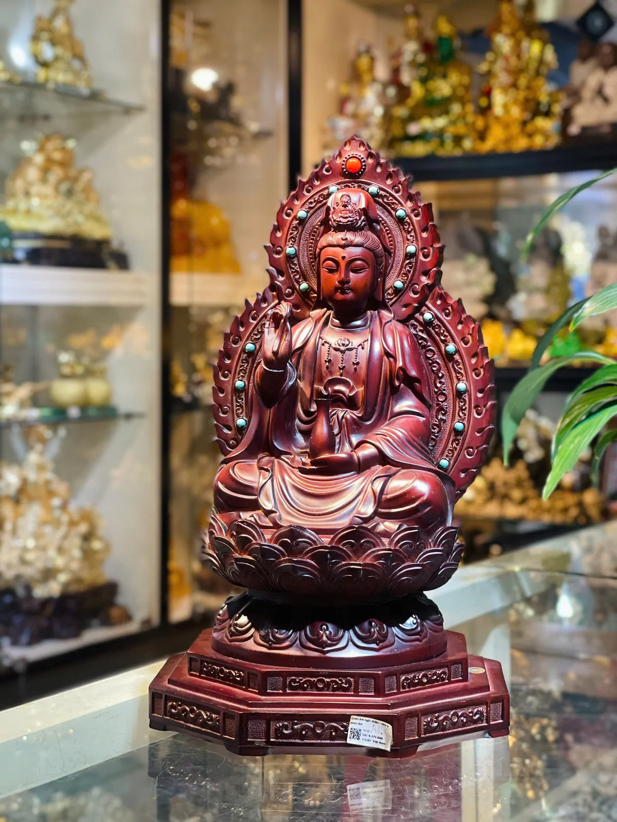 Quan âm ngồi thiền - như ý quan âm A130