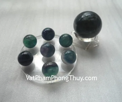 Đĩa thất tinh thạch anh trắng nhỏ FGM090