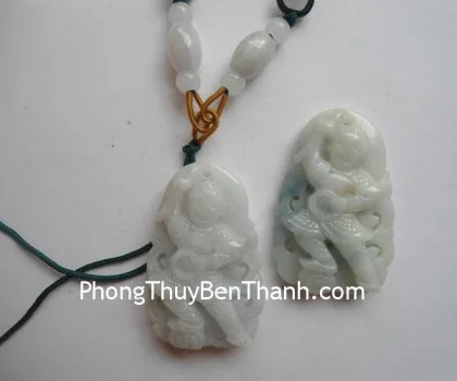 Mặt đeo cổ Hổ Phách Ba Lan A+++ khắc hình... S6350
