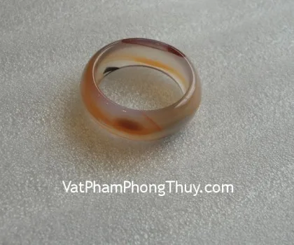 Nhẫn trơn Cẩm thạch anh đặc biệt-giấy chứng nhận S5142