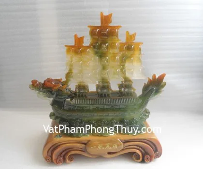 Thuyền buồm xanh ngọc vân mây - tiền trình phong thuận, nhất phàm phong thuận K091M