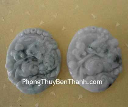 Mặt tỳ hưu phỉ thúy lớn A+++++(25,4gr)(GCN-1682) FS6642-F2-4394
