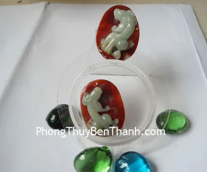 Mặt tỳ hưu PT vân xanh A+++++(28.56gr)(GCN1722) FS6632-F1-10567