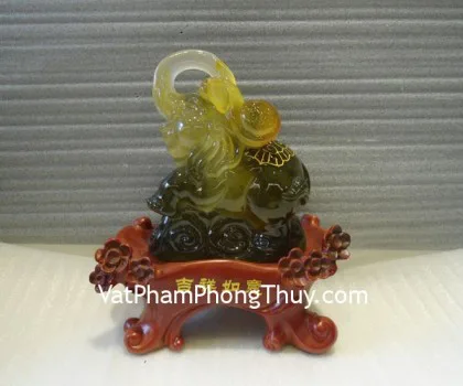 Voi xanh đế gỗ- Phú quý cát tường E292