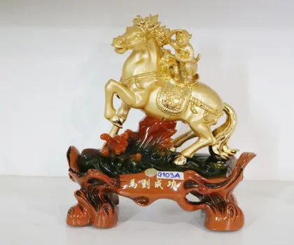 Ngựa mang khỉ vàng trên núi xanh - Mã đáo thành công G103A