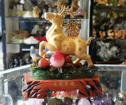 Tuần lộc tiền tài vườn thượng uyển - phước lộc thọ hỉ K099M