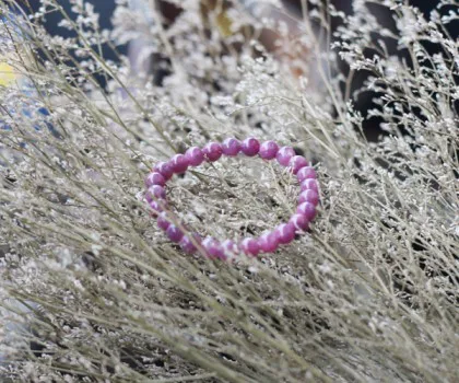 Chuỗi ruby xanh thẩm đỏ Nam Mỹ (61.5 gr) FS6247-F1-3629