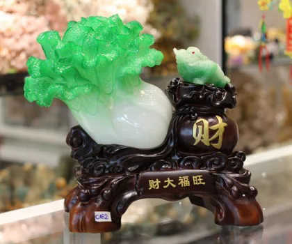 Bắp cải có thiềm thừ trên túi tiền trung - Tài đại phước vượng C162A