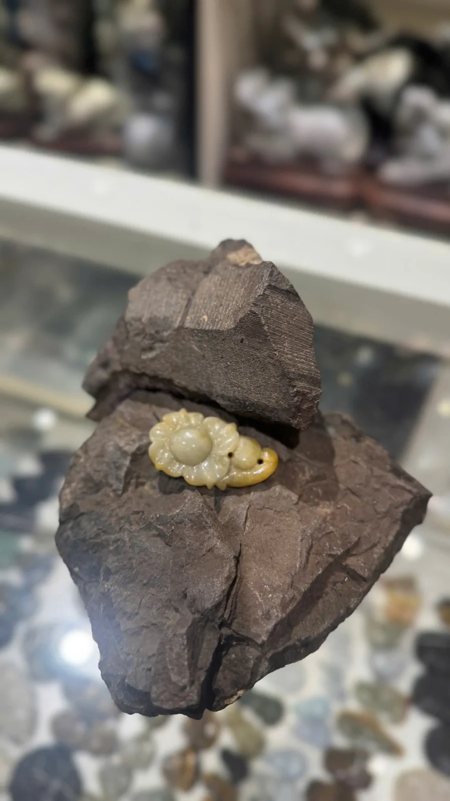 Mẫu đơn ngọc phỉ thúy kiểu mới A+++ (15.2g) S6501-S4-3952