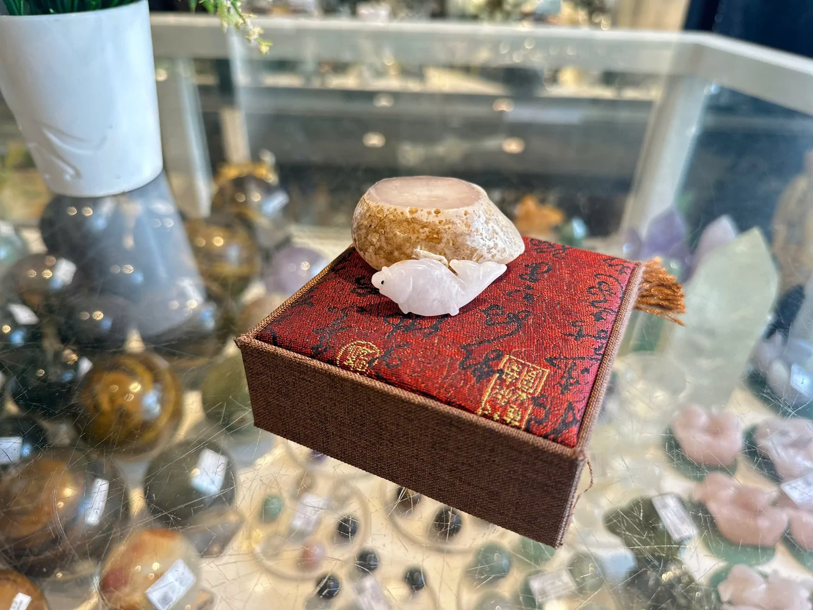 Mặt cá chép Phỉ Thúy lớn A+ (7.7g) S6634-S3-4543