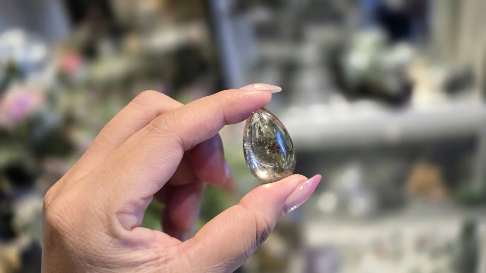 Mặt thạch anh ưu linh xanh (9.8gr) S867-S3-1225