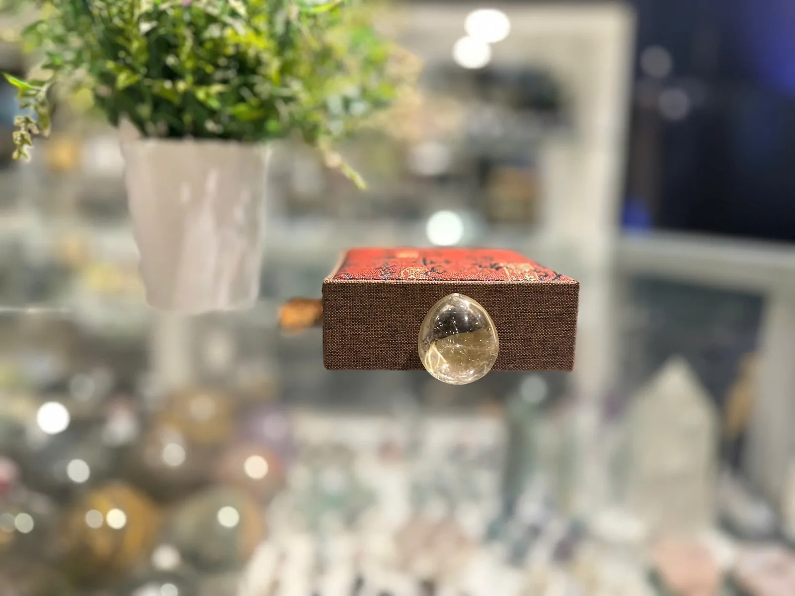 Mặt thạch anh tóc vàng S866-S3-3108