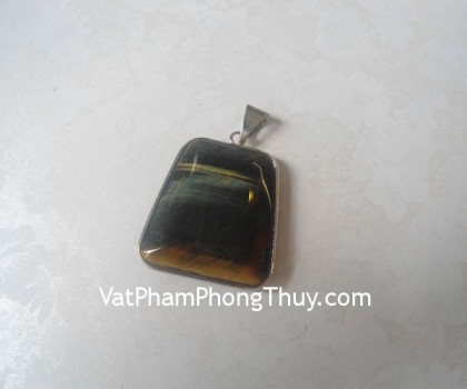 Mặt đeo cổ Phật Di Lặc vân xanh (24.3g) S6627-S5-2380