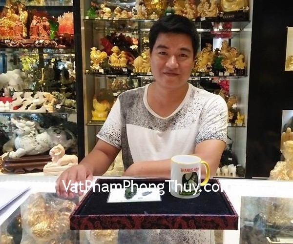 Anh Việt- Khách hàng mua Tỳ Hưu Độc Ngọc Hồ Nam lớn THDN-L và Rồng cẩm thạch nằm lớn (N076)