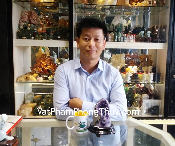 Anh Vũ - khách hàng mua Bông thạch anh tím H089-9471