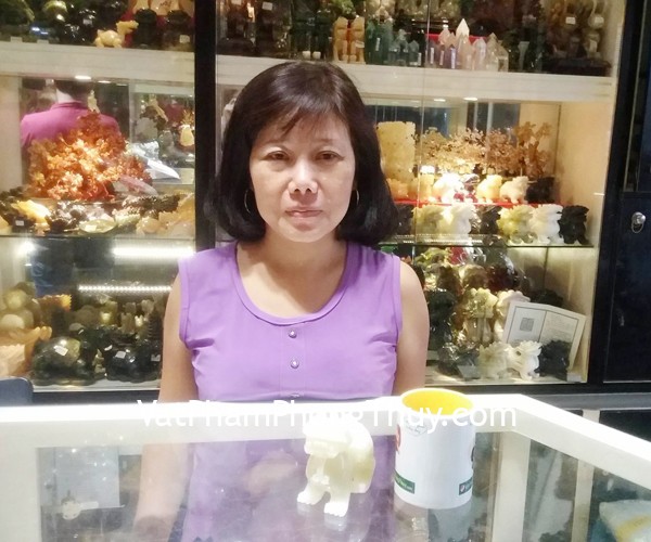 Chị Loan - khách hàng mua Tỳ hưu Bắc kinh xanh BKX-S