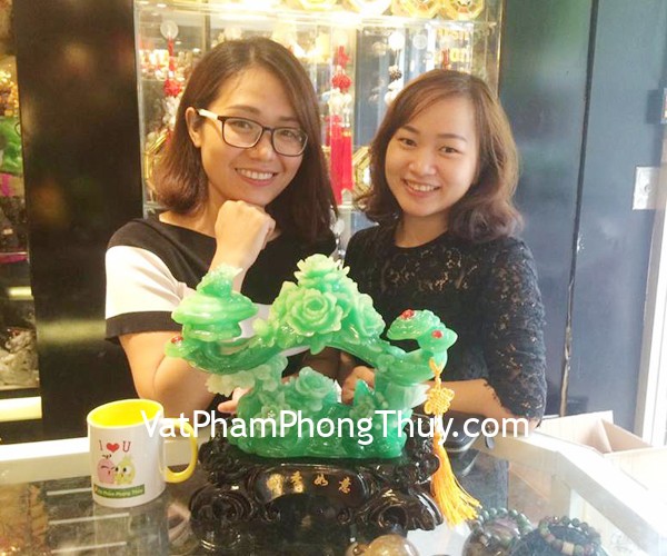 Chị Thủy- khách hàng mua mẫu đơn ngọc xanh như ý G117A