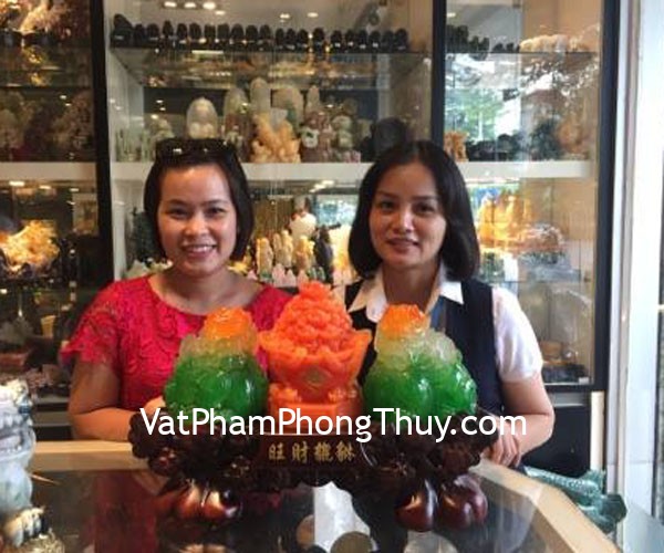 Chị Hằng - khách hàng mua tỳ hưu chiêu tài K113M