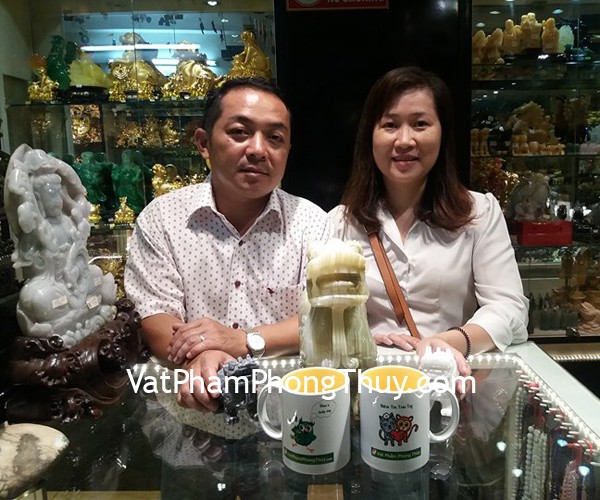 Anh Phong - Khách hàng mua Tỳ hưu Bắc Kinh Xanh Khủng BKX-L, Tỳ hưu bắc kinh đen chuẩn BKD-S và Tỳ hưu bắc kinh trắng chuẩn BKT-S