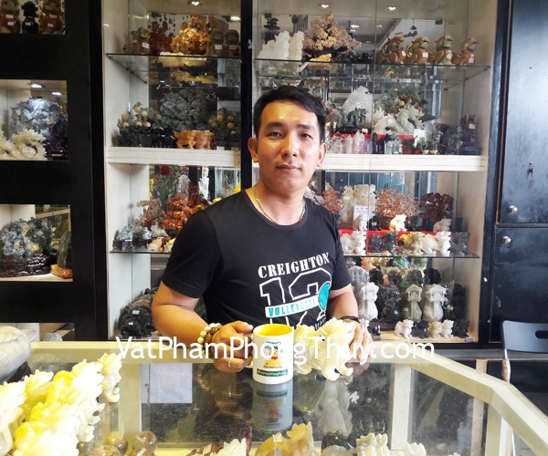 Anh Trung - khách hàng mua Tỳ hưu Bắc Kinh xanh BKX-M