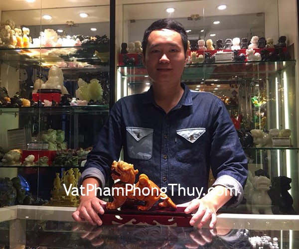 Anh Tú - Khách hàng mua Tỳ hưu tiêu ngọc đỏ lớn H019