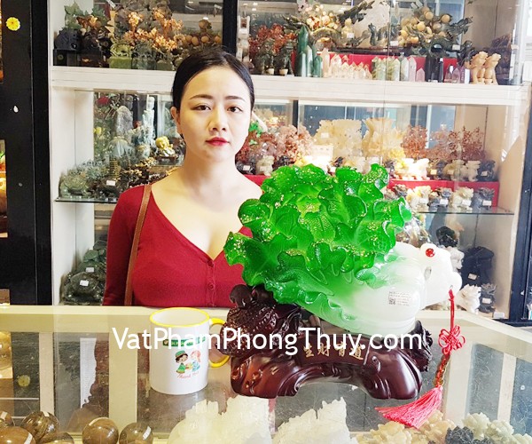 Chị Ngân - khách hàng mua Bắp cải xanh như ý  LN075